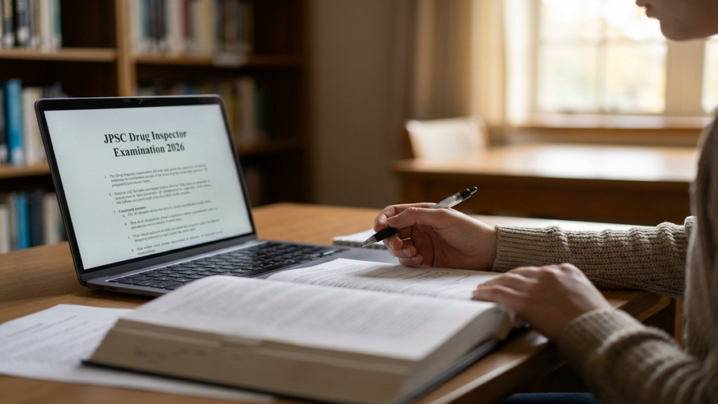 JPSC Drug Inspector Examination 2026
