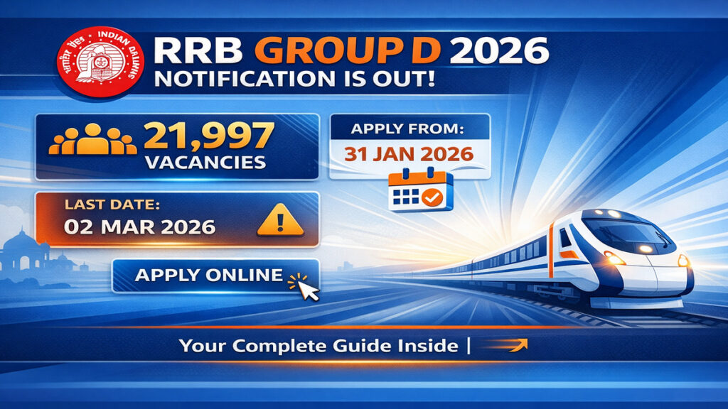 RRB Group D Recruitment 2026