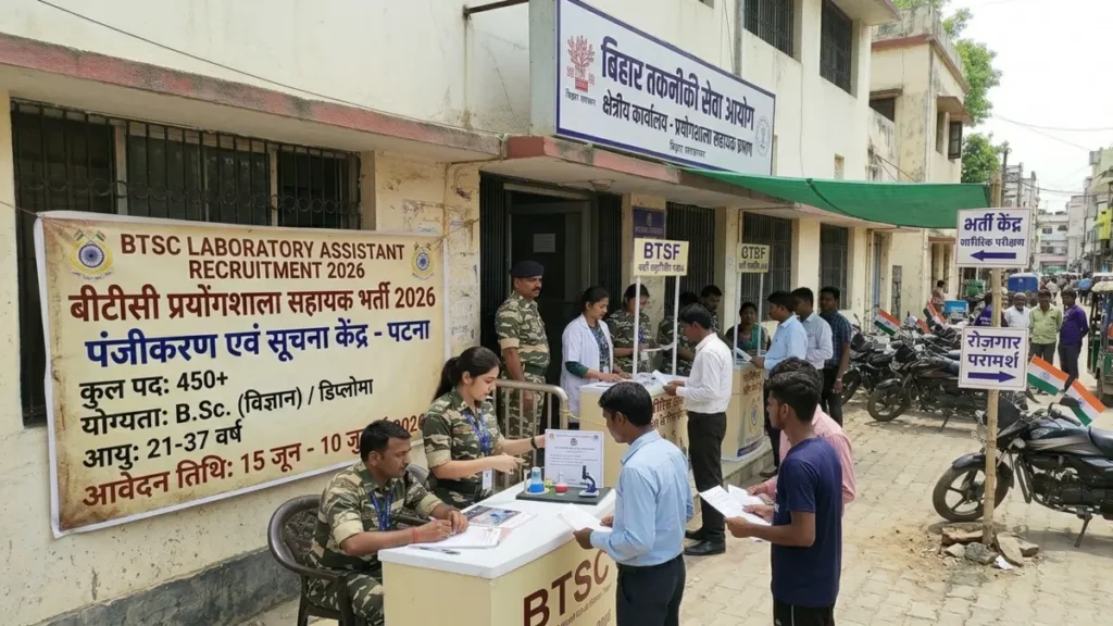 BTSC Laboratory Assistant Recruitment 2026