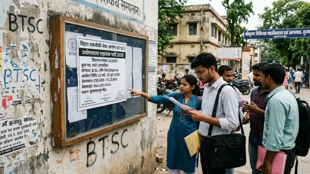 BTSC Laboratory Assistant Recruitment 2026