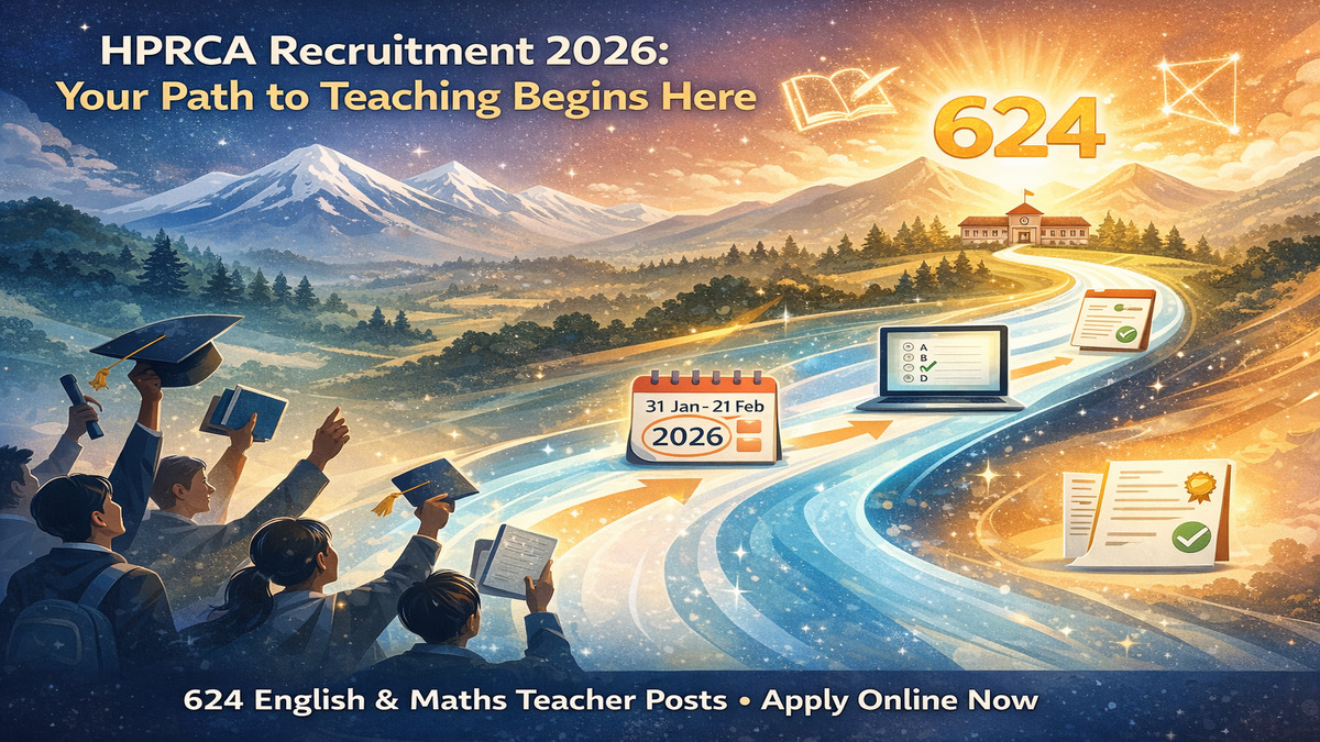 HPRCA Hamirpur Teacher Recruitment 2026