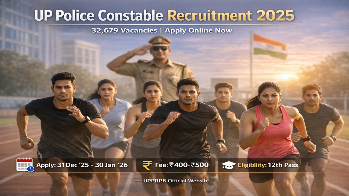 UP Police Constable Online Form 2025-26