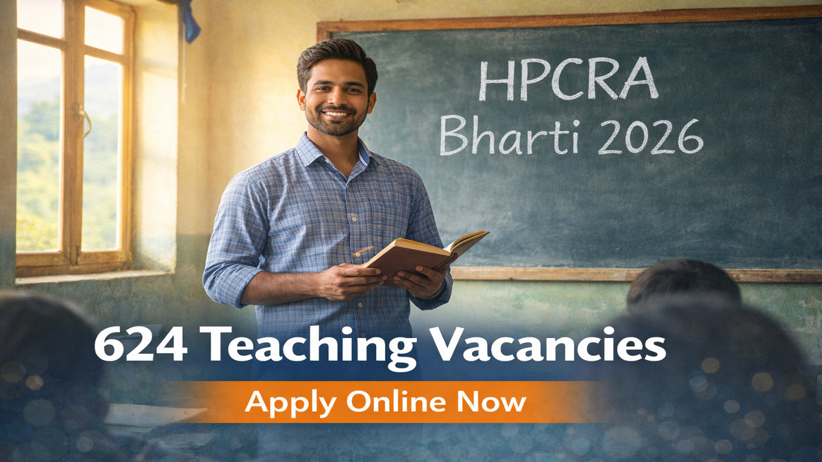 HPCRA Teaching Recruitment 2026: 624 Vacancies