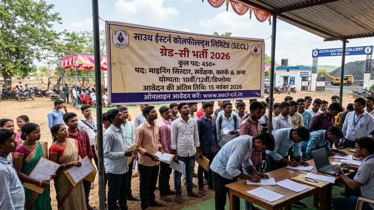 SECL Grade C Recruitment 2026 