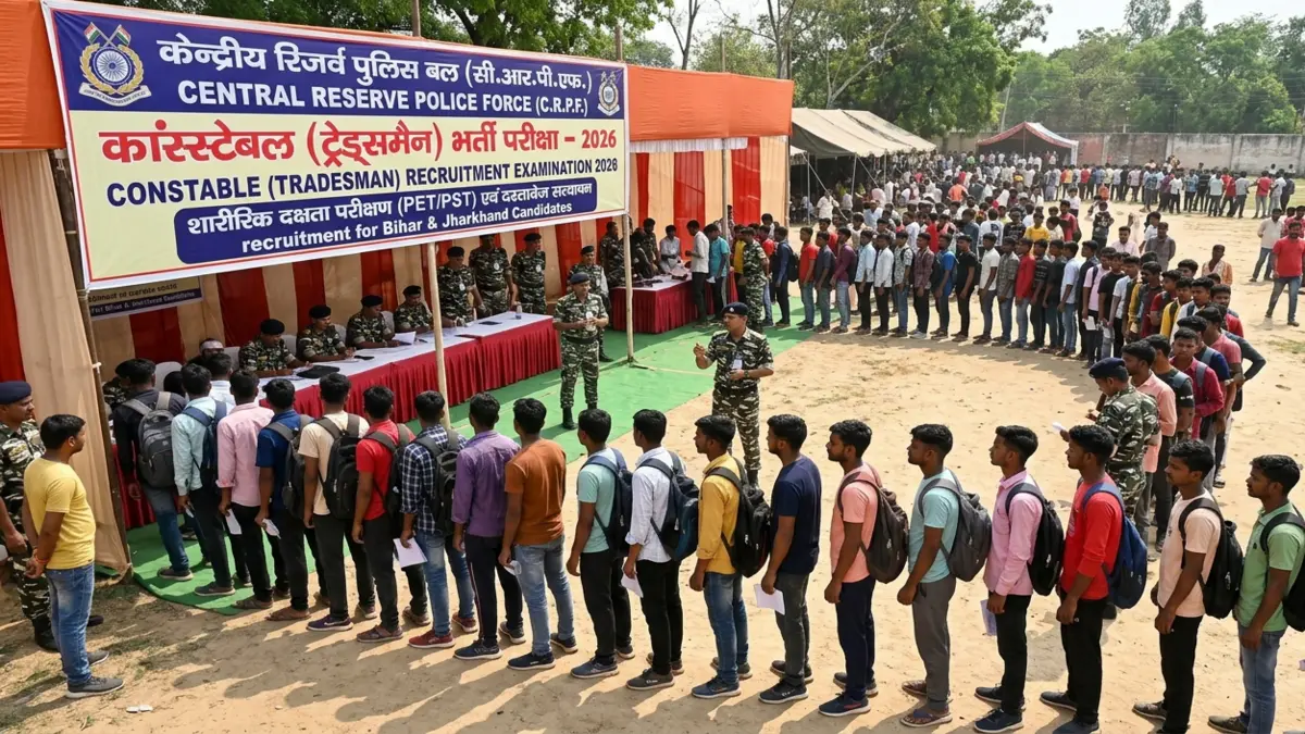 CRPF Constable Tradesman Examination 2026 