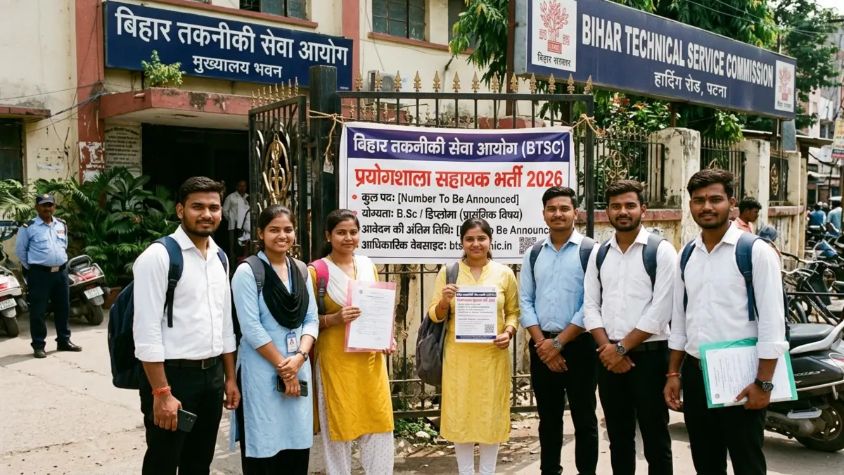 BTSC Laboratory Assistant Recruitment 2026